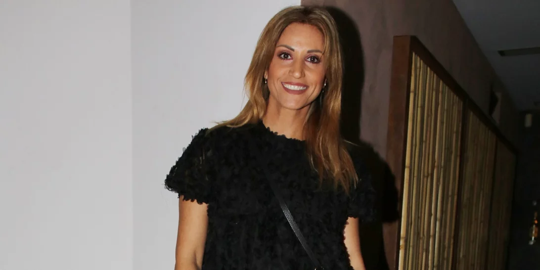 Σοφία Παυλίδου | Με μαύρο κολάν πιο καλλίγραμμη από ποτέ σε βραδινή έξοδο