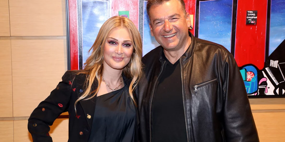 Γιώργος Λιάγκας και Νατάσα Θεοδωρίδου | Διασκέδασαν μαζί σε γνωστό εστιατόριο της Αθήνας