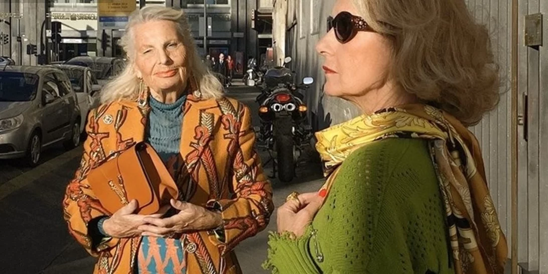 "Πηγαίνουν στο μπακάλικο φορώντας Gucci ή Prada"| Οι υπέρκομψες γιαγιάδες του Μιλάνου στο Instagram