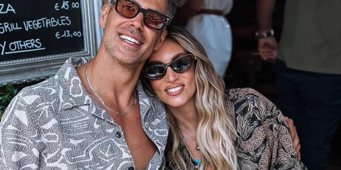 Αθηνά Οικονομάκου - Μπρούνο Τσερέλα | Τα παθιασμένα φιλιά σε σπάνια βραδινή έξοδο