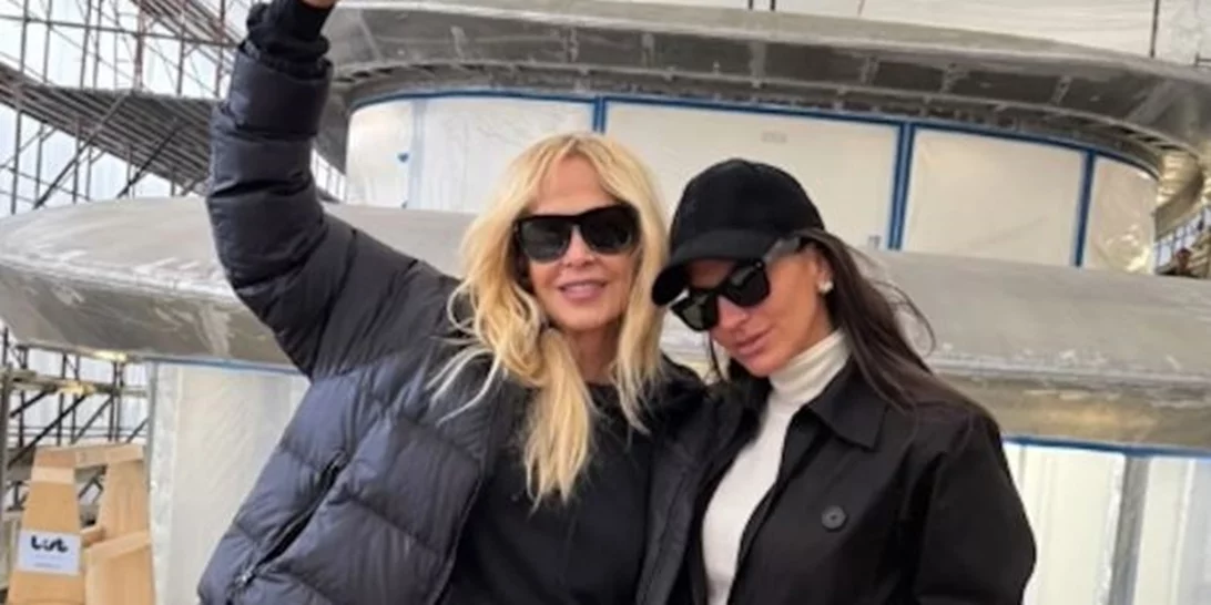 Η Δήμητρα Κούστα απαθανατίζει την Άννα Βίσση και τον Γιάννη Κούστα στο Wimbledon