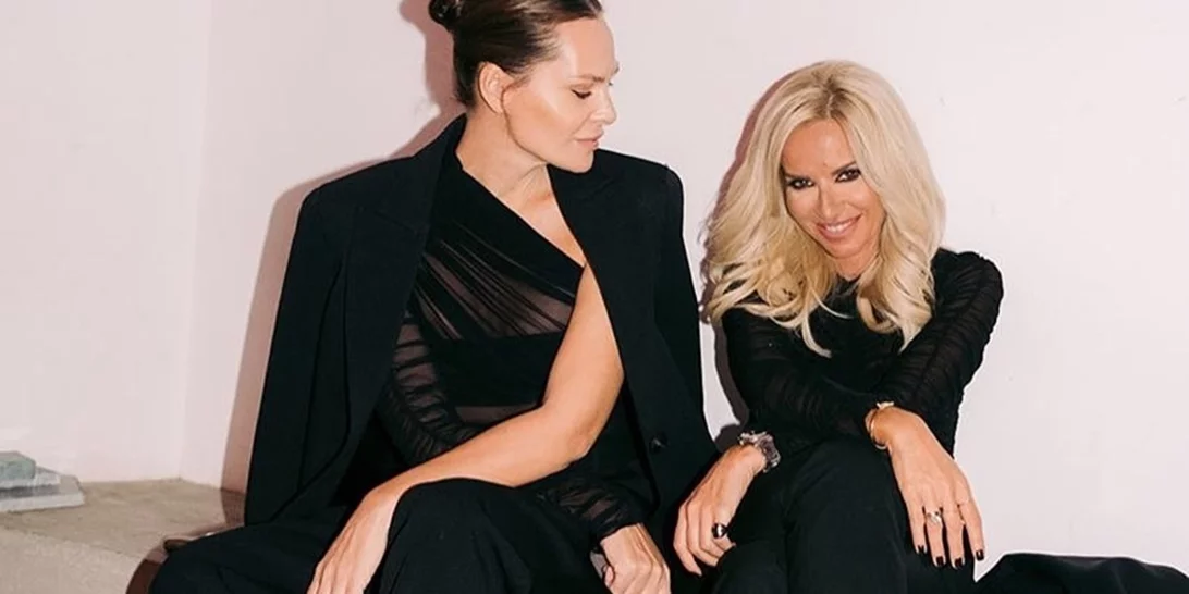 Υβόννη Μπόσνιακ | Σε γνωστή μπουτίκ της Αθήνας με τη Μαρία Μπεκατώρου