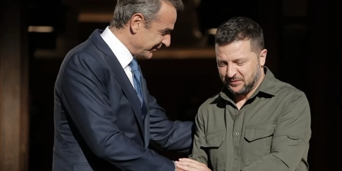 Στην Αθήνα ο Βολοντίμιρ Ζελένσκι - Στις 13:45 η συνάντηση με τον Κυρ. Μητσοτάκη