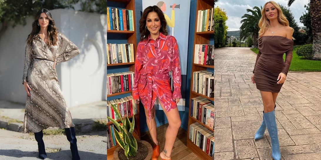 Το pattern που επιλέγουν οι Ελληνίδες celebrities στα φορέματα τους αυτή τη σεζόν