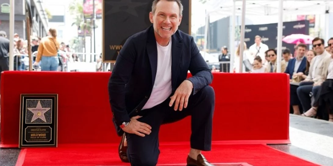 Ο Christian Slater απέκτησε το δικό του αστέρι στη Λεωφόρο της Δόξας
