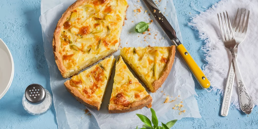 Αλμυρή τάρτα με βάση πατάτας- Η υγιεινή εκδοχή της τάρτας