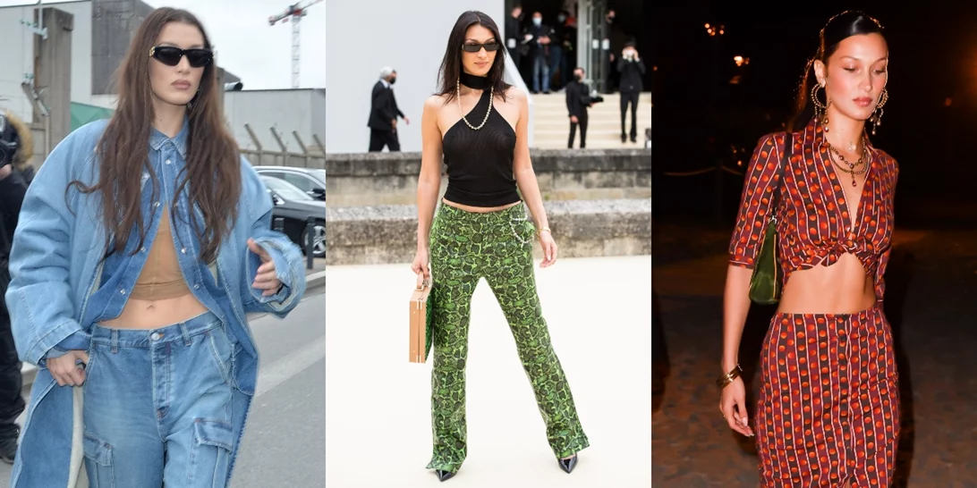 5 looks της Bella Hadid που θα σε κάνουν να αγαπήσεις τις Y2K τάσεις της μόδας