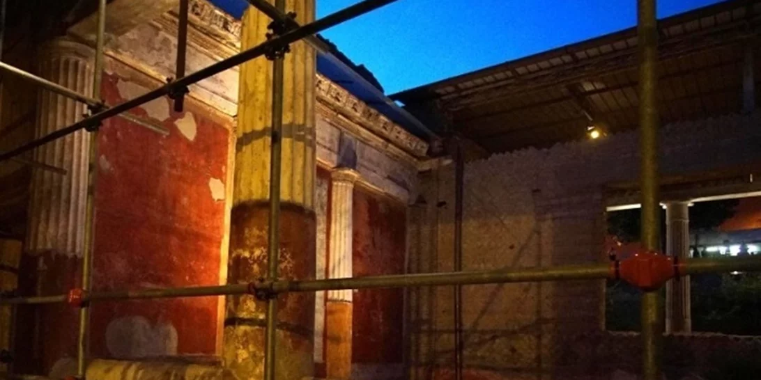Τοιχογραφίες και νέες αίθουσες ανακαλύφθηκαν στη "Βίλα της Ποππαίας" στην Πομπηία