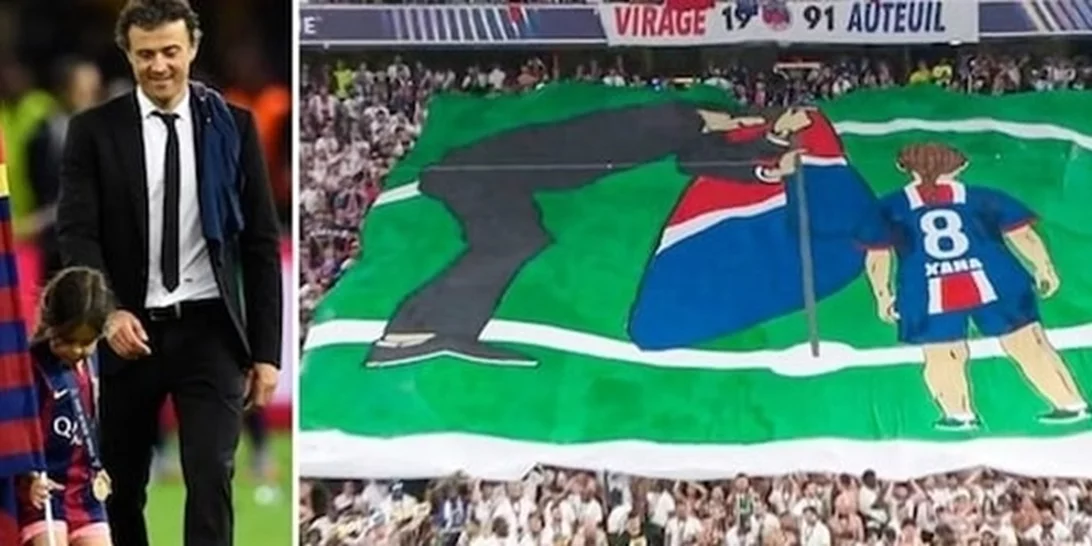 Η συγκλονιστική ιστορία του Luis Enrique | 10 χρόνια μετά πανηγύρισε χωρίς τη Χάνα - Το συγκινητικό πανό των Παριζιάνων [εικόνες - βίντεο]