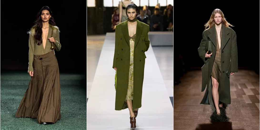Το Khaki trend ξεχωρίζει στη μόδα της σεζόν Φθινόπωρο - Χειμώνας 2024