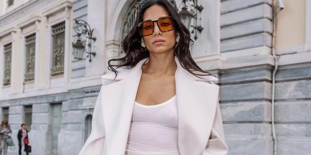 Ο σύγχρονος τρόπος για να δημιουργήσεις ένα double denim σύνολο σύμφωνα με τη Νάντια Ράπτη