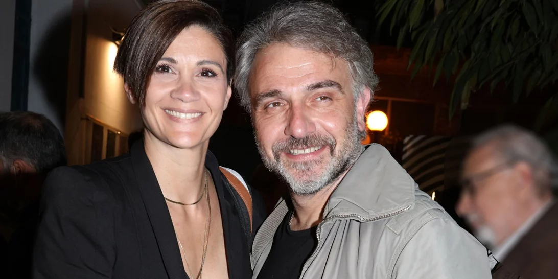 Ο Φάνης Μουρατίδης και η Άννα Μαρία Παπαχαραλάμπους σε μια σπάνια κοινή έξοδο