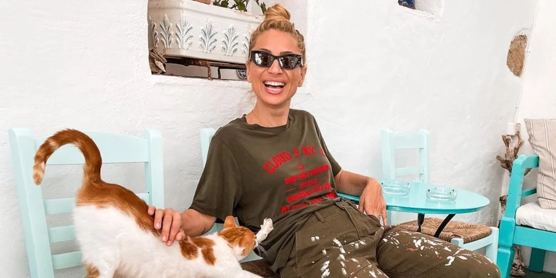 Μαρία Ηλιάκη | Η κομψή και ιδιαίτερη εμφάνιση της στην βάφτιση της κόρης της