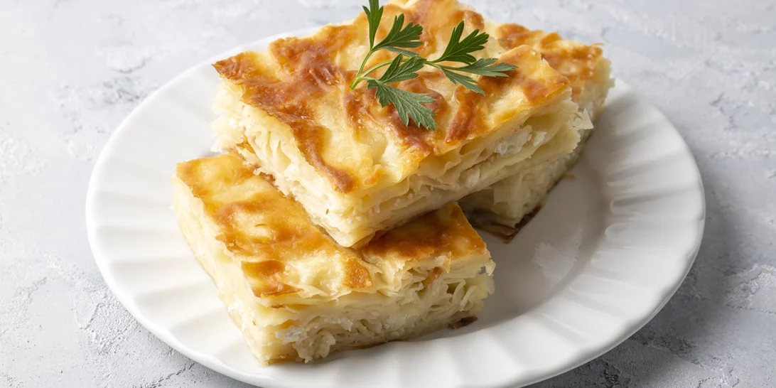 Η πιο εύκολη και τραγανή τυρόπιτα που έχεις φτιάξει ποτέ | Με γιαούρτι και σιμιγδάλι