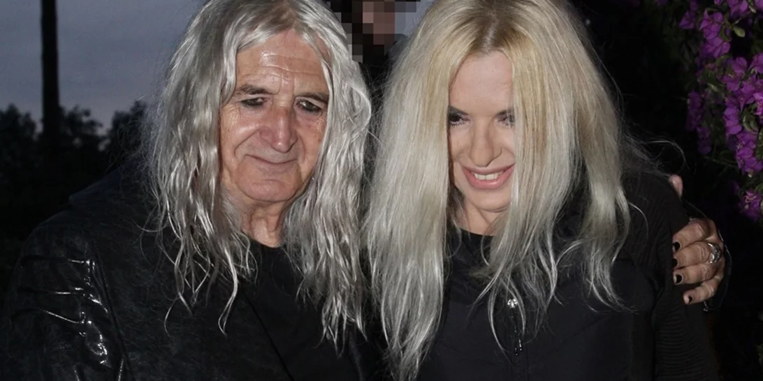 Νίκος Καρβέλας και Αννίτα Πάνια στην πρεμιέρα της Άννας Βίσση