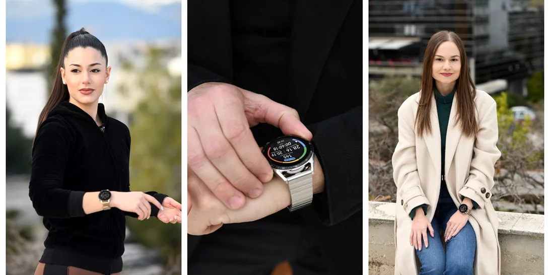 Ένα smartwatch στην καθημερινότητα τριών editors
