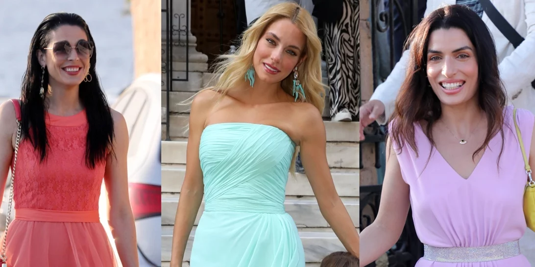Οι Ελληνίδες celebrities καλεσμένες σε γάμο | Πάρε έμπνευση από τα looks που επέλεξαν