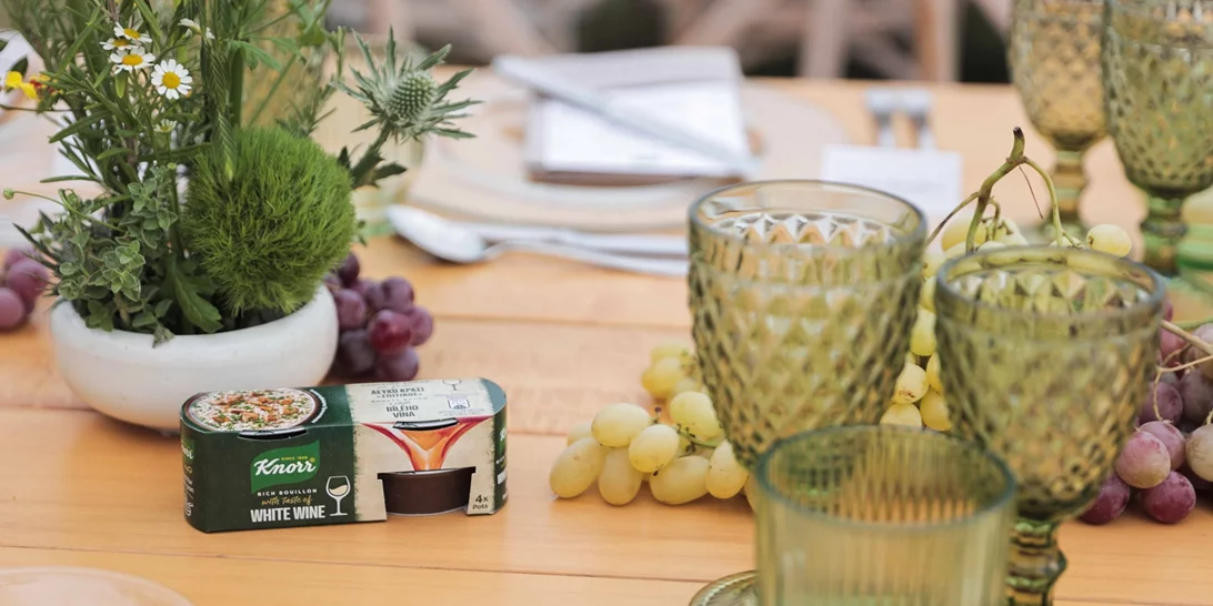 Μια βραδιά αφιερωμένη στη γεύση | H Knorr παρουσίασε τους νέους Σπιτικούς Ζωμούς με εκχύλισμα κρασιού