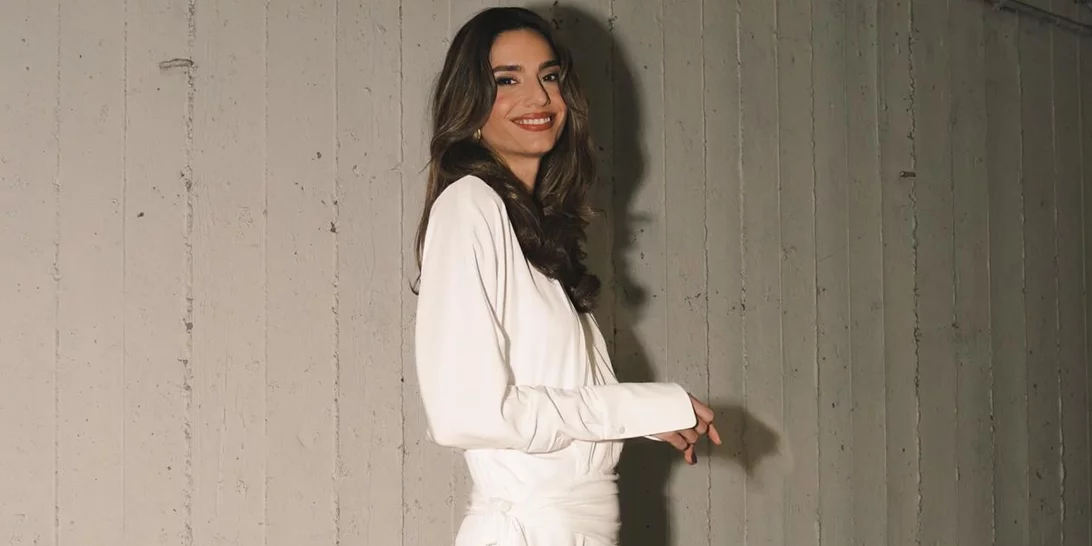 Η Ηλιάνα Παπαγεωργίου με το λευκό φόρεμα από H&M που θα φορέσεις σίγουρα το καλοκαίρι