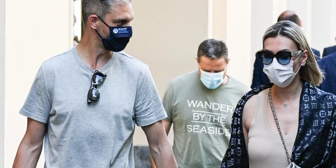 Άγγελος Χαριστέας | Σπάνια εμφάνιση με τη σύζυγό του, Βαρβάρα