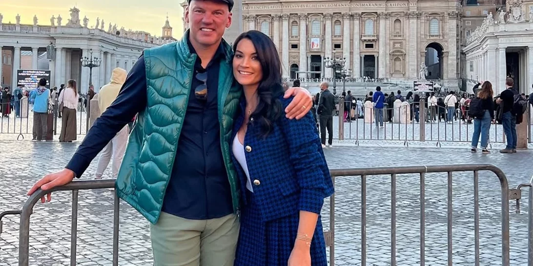 Άννα Δούκα: Η καλλονή σύζυγος του Σαρούνας Γιασικεβίτσιους που τράβηξε τα φλας στο Final Four