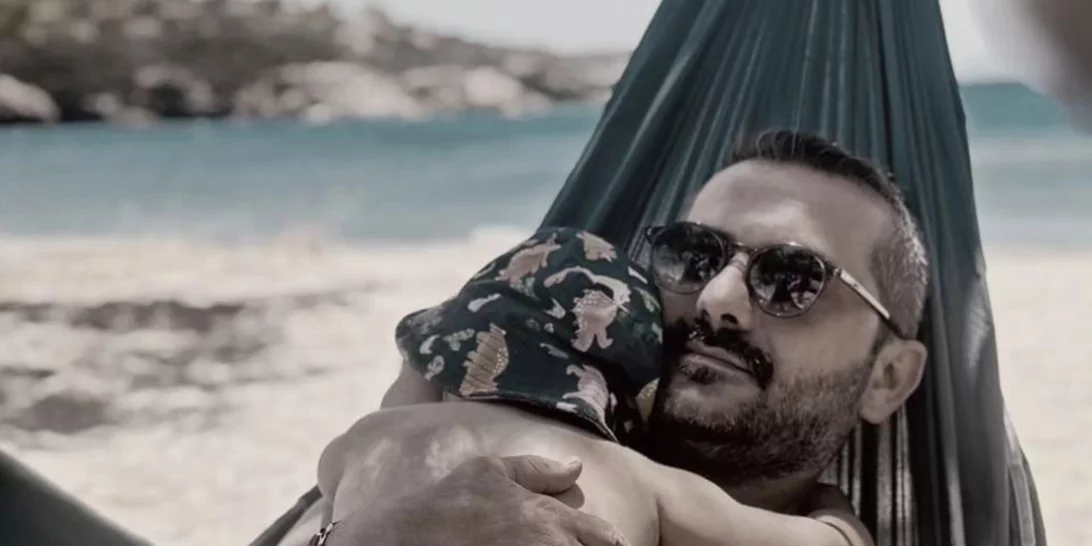 Ο Λεωνίδας Κουτσόπουλος πέρασε τα γενέθλιά του μαζί με τον γιο του, Κίμωνα | Η cute φωτογραφία