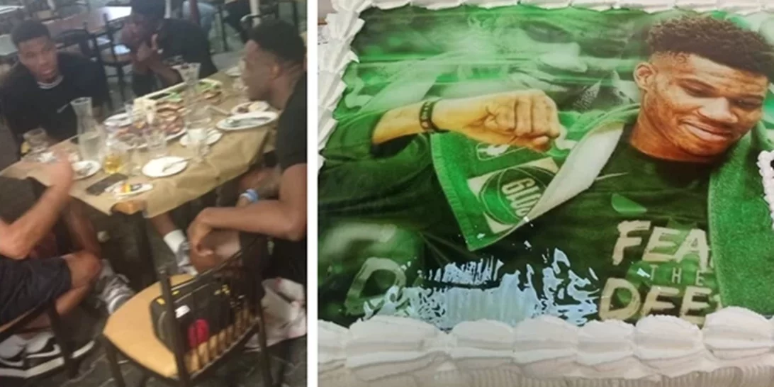 Γενέθλια Αντετοκούνμπο |  "Greek Night" στο Μιλγουόκι - Οι τούρτες, οι παραδοσιακές φορεσιές και το συρτάκι (εικόνες - βίντεο)