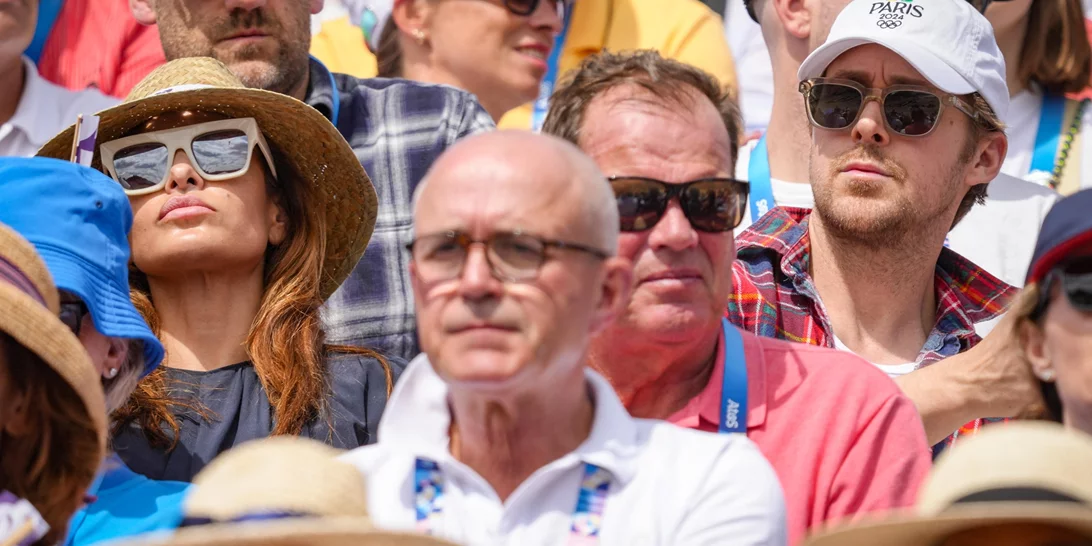 Ο Ryan Gosling και η Eva Mendes σε μια σπάνια οικογενειακή εμφάνιση, στους Ολυμπιακούς Αγώνες στο Παρίσι