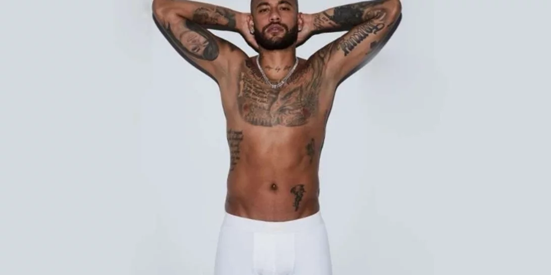 O Neymar έγινε μοντέλο για χάρη της Kim Kardashian