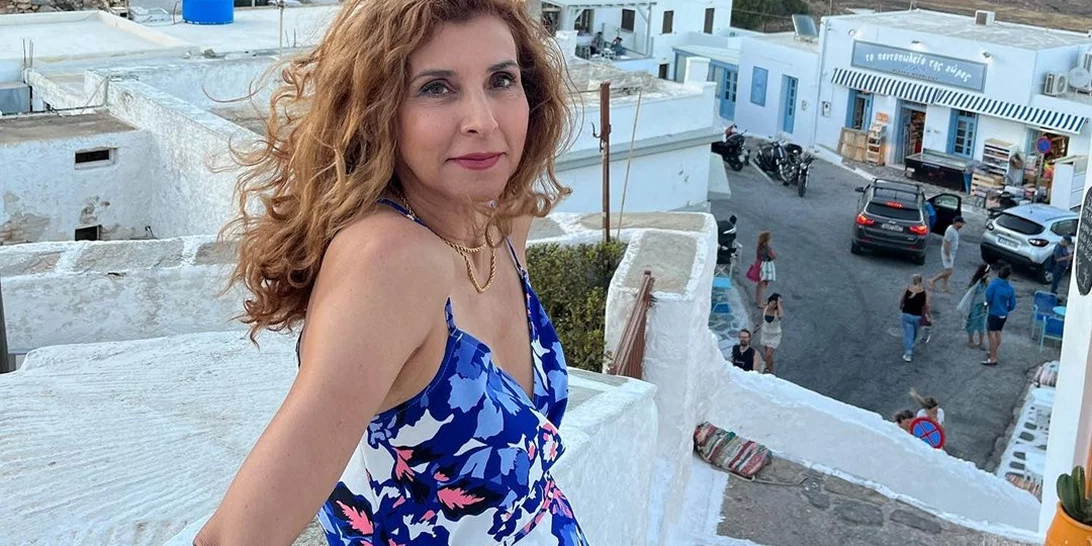 Η Μαρία Παπαλάμπρου σε μία σπάνια δημόσια εμφάνιση με την 18χρονη κόρη της, Φαίδρα Αλεξοπούλου