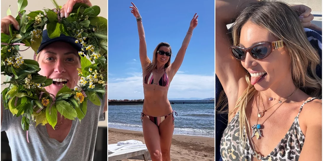 Λουλούδια, εξορμήσεις και ευχές | Πώς πέρασαν την Πρωτομαγιά οι Έλληνες celebrities