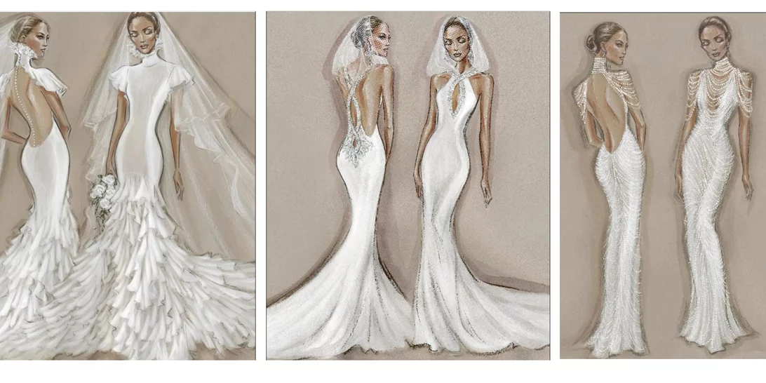 Τα τρία νυφικά της Jennifer Lopez | Πώς δημιουργήθηκαν βήμα βήμα από τον Ralph Lauren