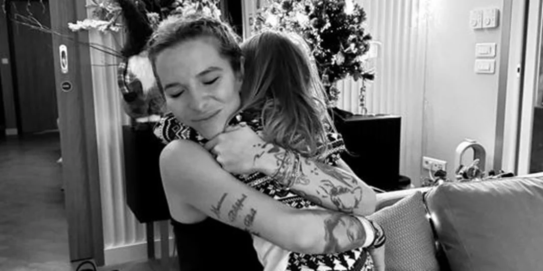 Εριέττα Κούρκουλου Λάτση | Η πρώτη φωτογραφία με τα δύο της παιδιά