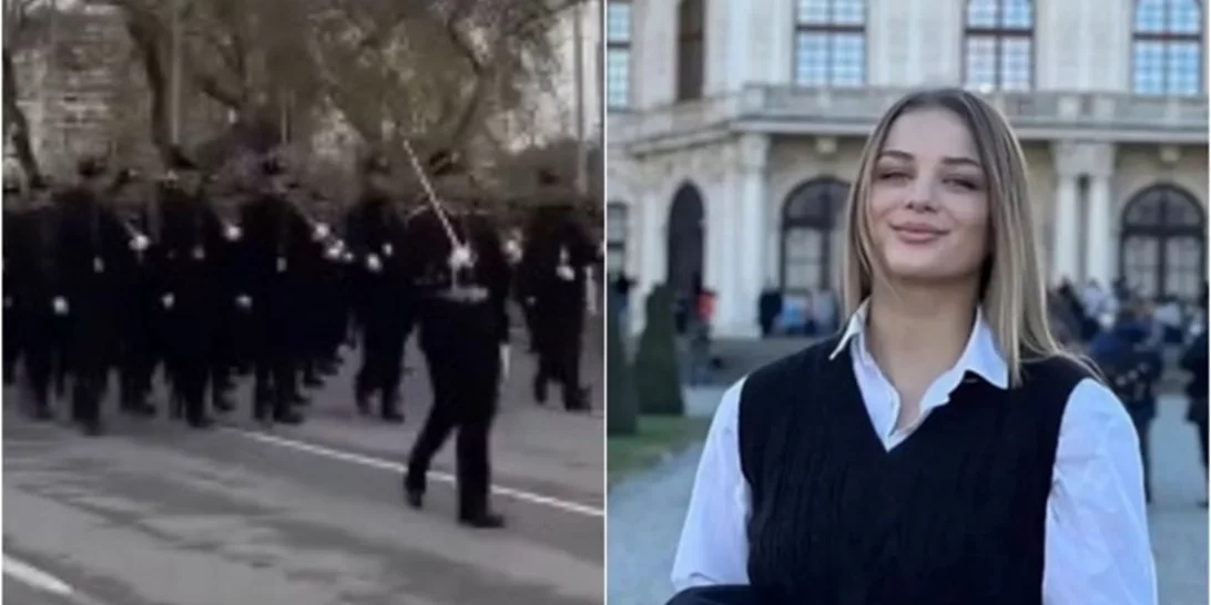 "Κλαούντια σε αγαπώ"| Σπουδαστές της ΣΣΑΣ παρήλασαν με σύνθημα για την 22χρονη που χάθηκε στα Τέμπη [βίντεο]