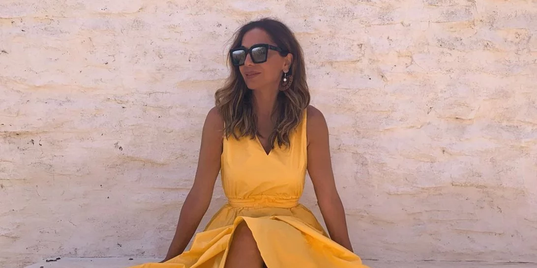 Το beach look της Δέσποινας Βανδή θα σε πείσει να συνδυάσεις το μαγιό σου με παρεό