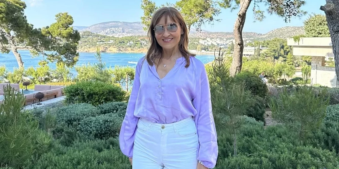 Η Μάρα Ζαχαρέα στο μεγαλύτερο ερευνητικό κέντρο του κόσμου | Με τέλειο outfit στο CERN