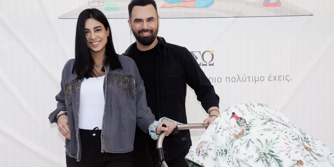 Γιώργος Παπαδόπουλος - Γαλάτεια Βασιλειάδου | Βάπτισαν τον γιο τους (Φωτό)