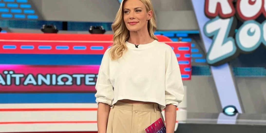 Ζέτα Μακρυπούλια | Το Barbie look που επέλεξε για την πρεμιέρα του Rouk Zouk