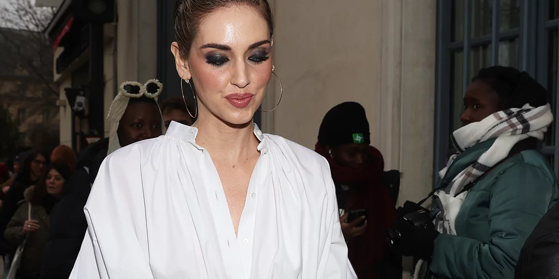 Paris Haute Couture Week | Το ιδιαίτερο eye makeup look της Chiara Ferragni κολακεύει τέλεια τα μπλε και πράσινα μάτια
