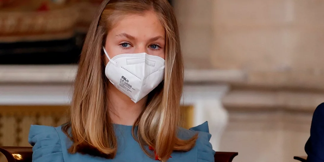 Η 15χρονη Leonor, μελλοντική βασίλισσα της Ισπανίας εμβολιάστηκε
