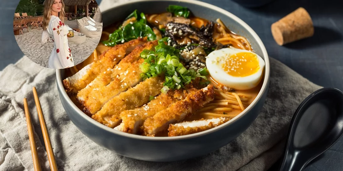 Αμαλία Κωστοπούλου | Μοιράστηκε τη συνταγή για το πιο healthy ramen με κοτόπουλο