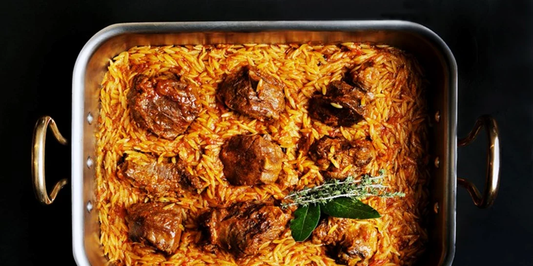 Συνταγή για γιουβέτσι μοσχάρι με κριθαράκι