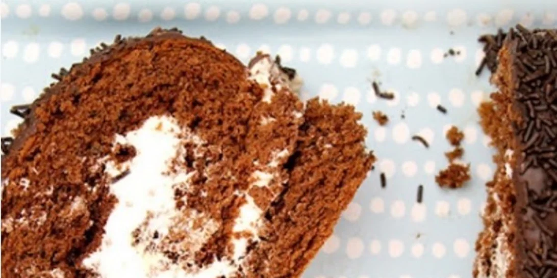 Συνταγή για κορμό σοκολάτας με τέλεια επικάλυψη τρούφας