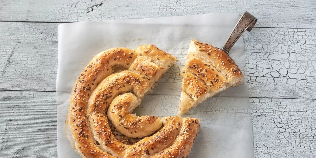 Τυρόπιτα χωρίς φύλλο με φέτα και γιαούρτι