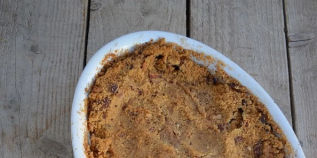 Εύκολη συνταγή για απλ κραμπλ ή αλλιώς τριφτή μηλόπιτα