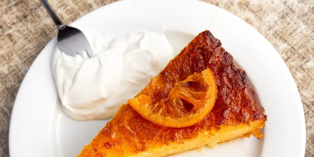 Συνταγή για πορτοκαλόπιτα από τον Στέλιο Παρλιάρο