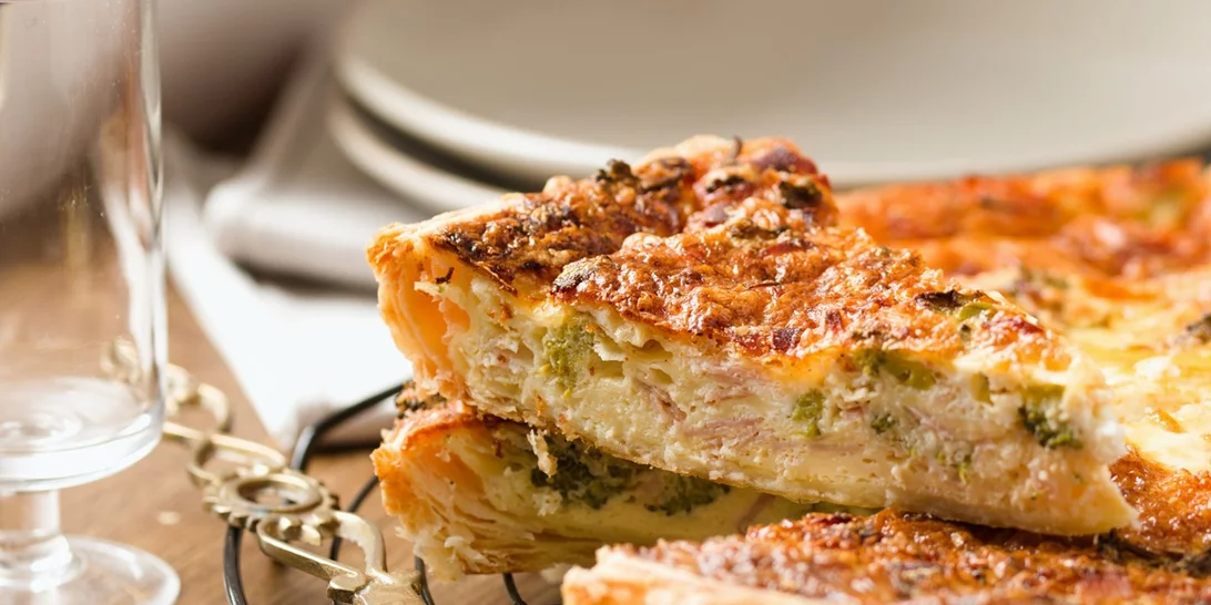 Συνταγή για κις λορέν με κολοκυθάκια και δυόσμο