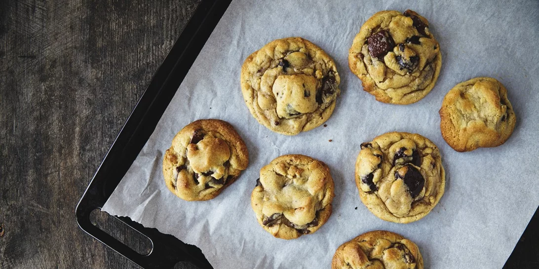 Cookies με σοκολάτα και κολοκυθάκια