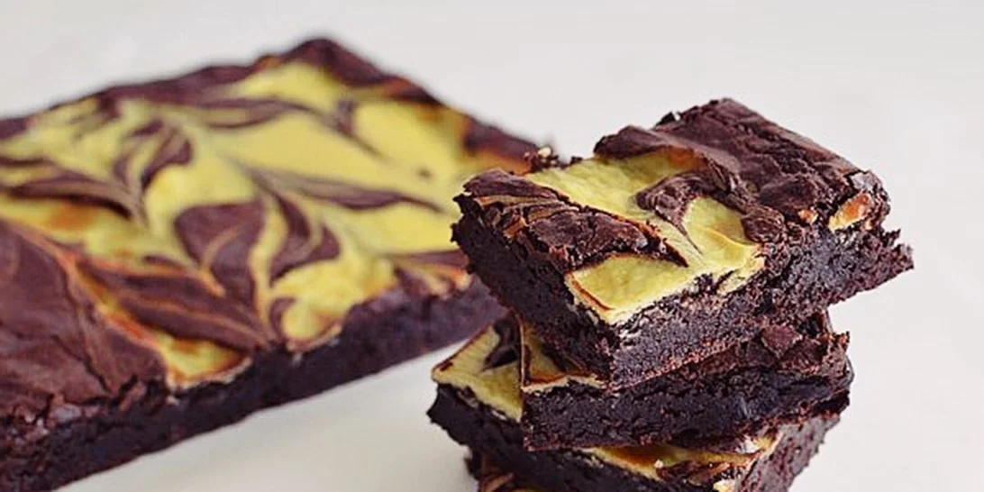 Συνταγή για brownies | Swirl brownies με κρέμα τυριού