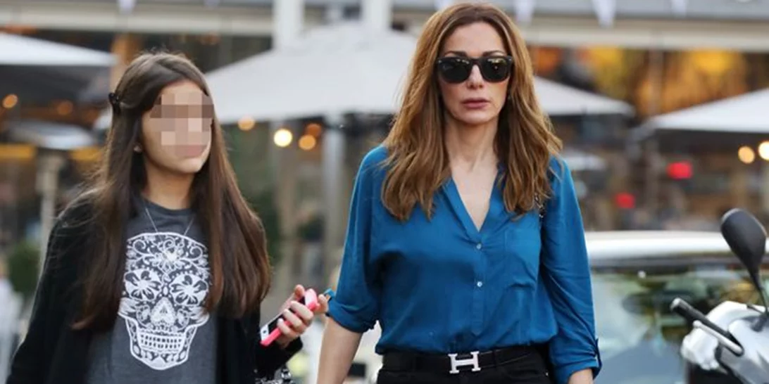 Δέσποινα Βανδή: Για φαγητό με την κόρη της Μελίνα